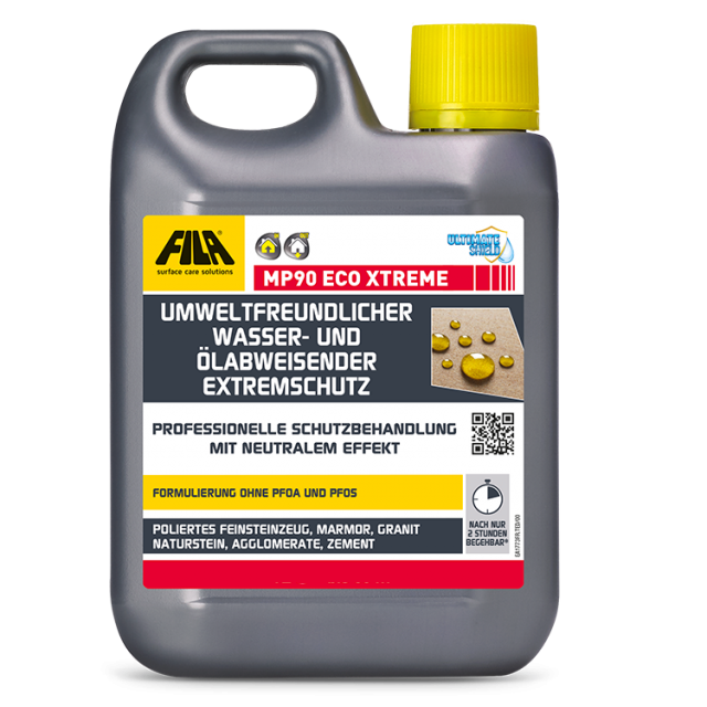 Fleckschutz Öko Imprägnierung & Schutz f. Craquelé-Fliesen & polierte Flächen 0,375 L "FILA MP90 ECO