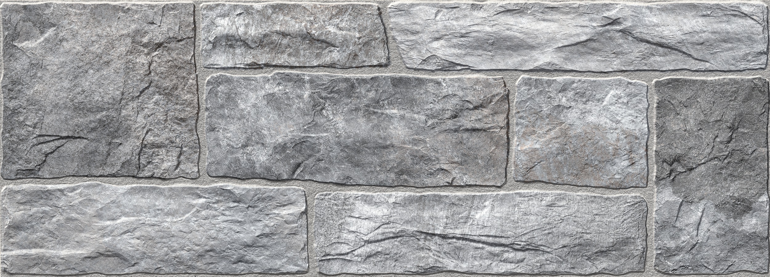 Verblender Fliese Natursteinoptik Maestrat Grey grau 32x89 cm Wandverkleidung Steinoptik für innen & außen