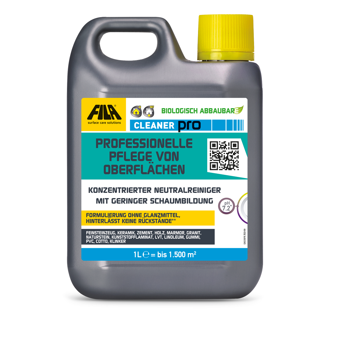 Reiniger für Fliesen, Naturstein, Feinsteinzeug, Marmor FILA Cleaner Reinigungskonzentrat verdünnbar