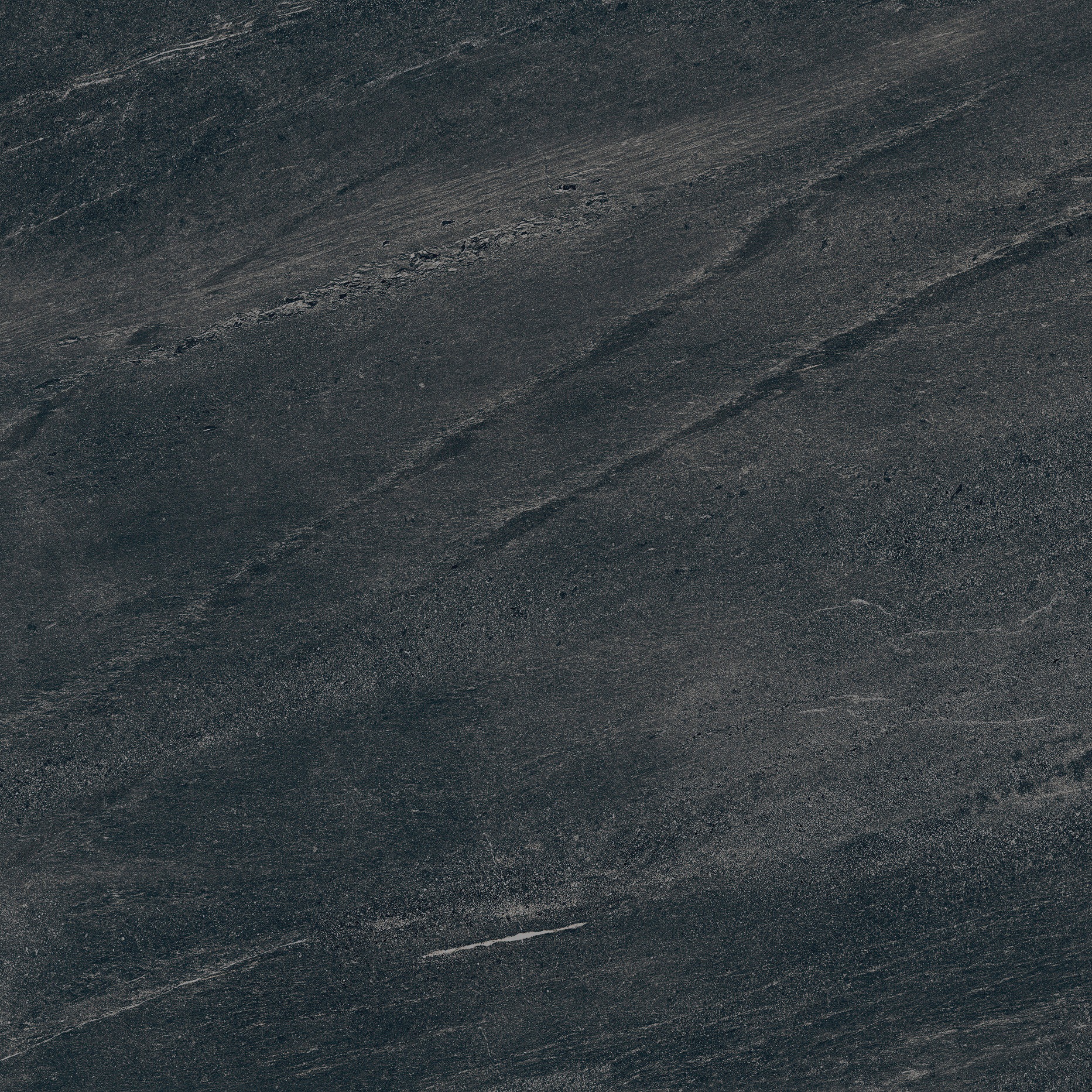 Fliese Steinoptik Lavica Mica Bodenfliese Wandfliesen anthrazit schwarz 60x60 cm