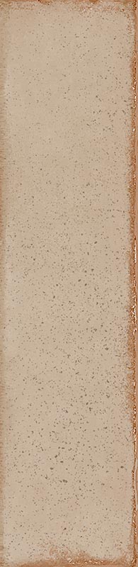 Fliese unregelmäßige Oberfläche 5x20 cm "Tetris Creme" helles Beige glänzend