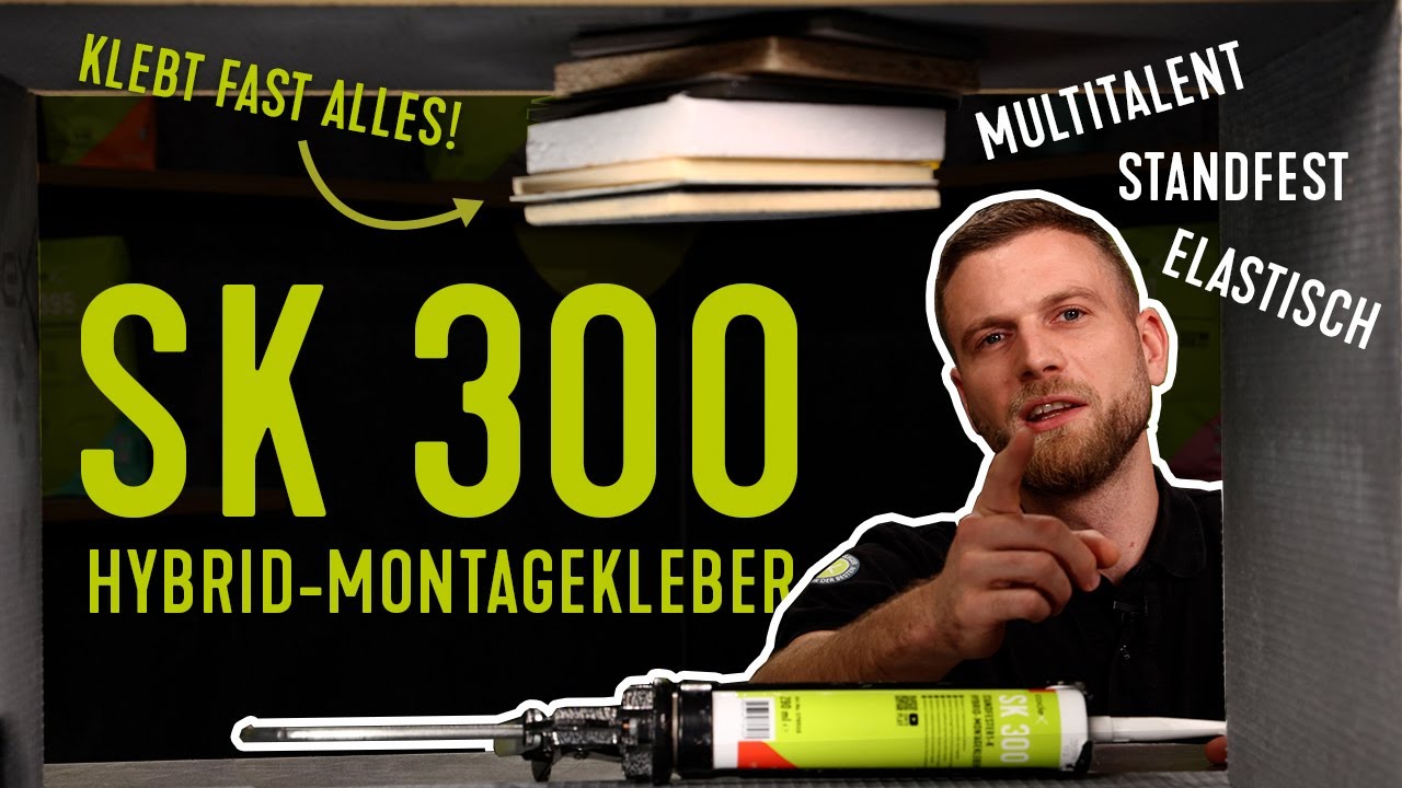 1K Hybrid-Montagekleber "Codex SK 300" Kleber für Fliesen & Natursteinen 0,29 L