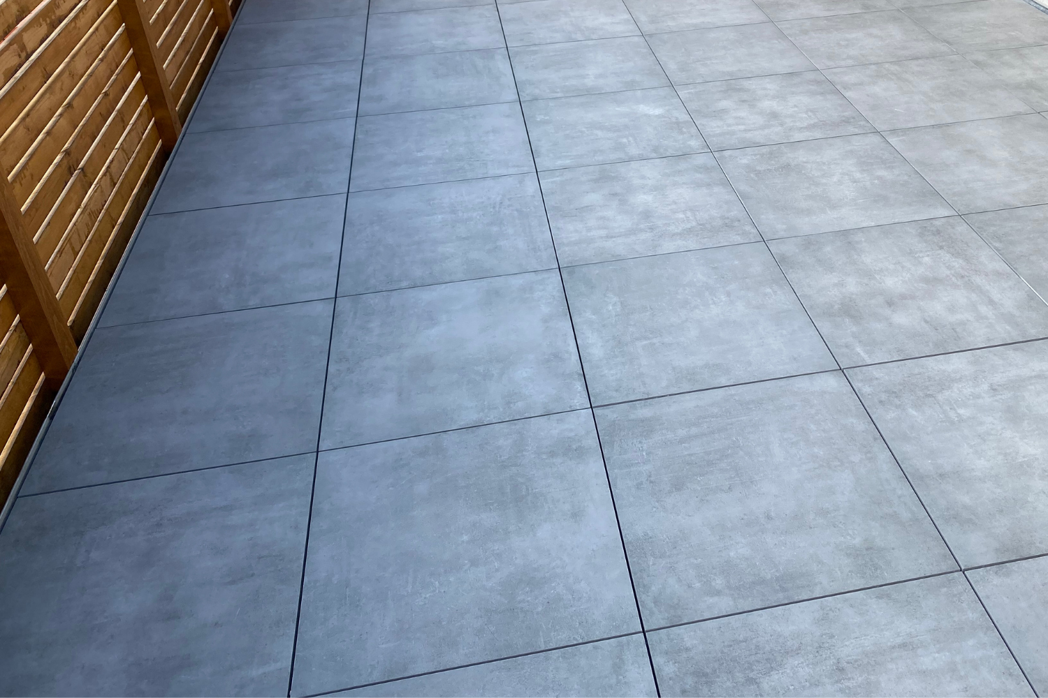 Terrassenplatte Feinsteinzeug Betonoptik grau Patch Home Ragno by Marazzi