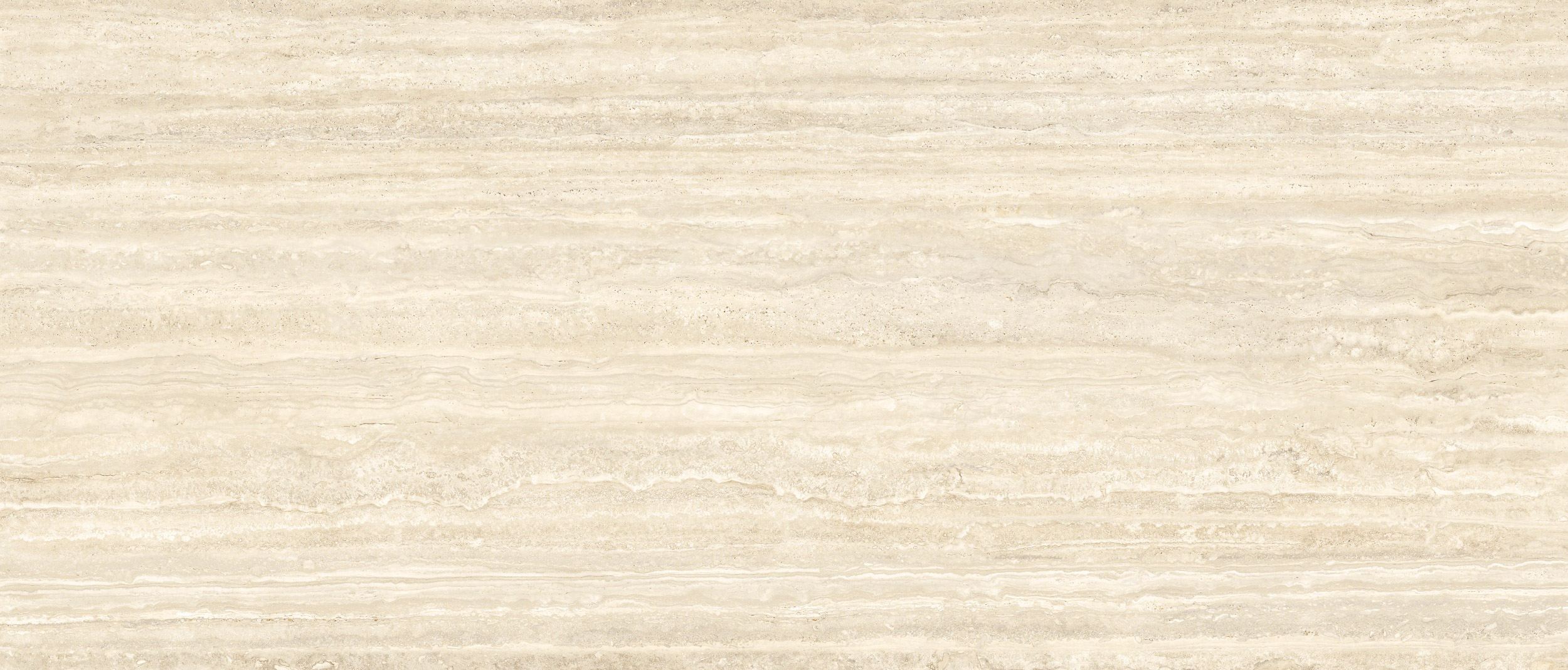 XXL-Fliese Großformat Travertin-Steinoptik Timeless Cream 120x280 cm beige creme