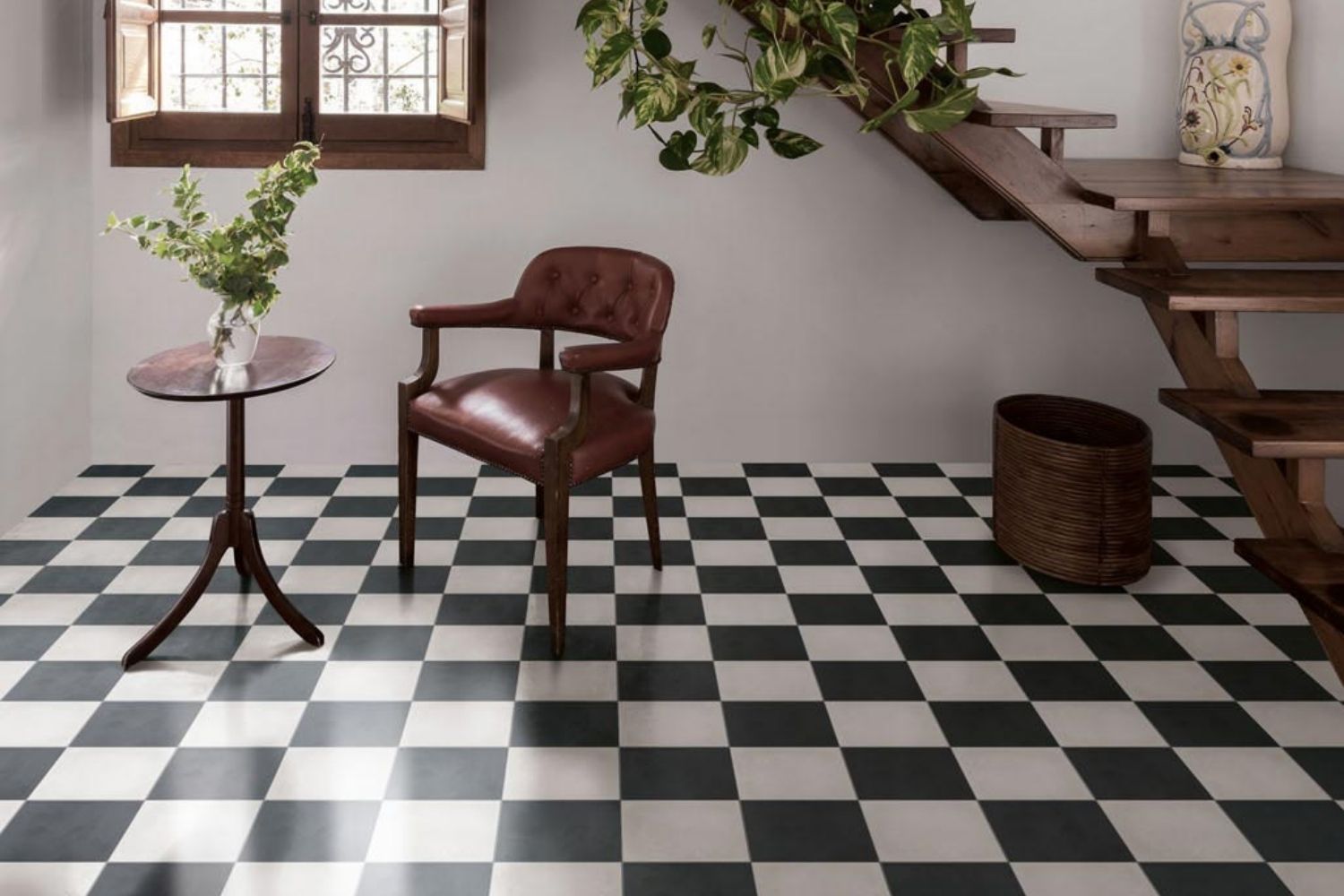 Fliese Zementoptik schwarz 20x20 Feinsteinzeug "Contrasti Antracite" Ragno by Marazzi