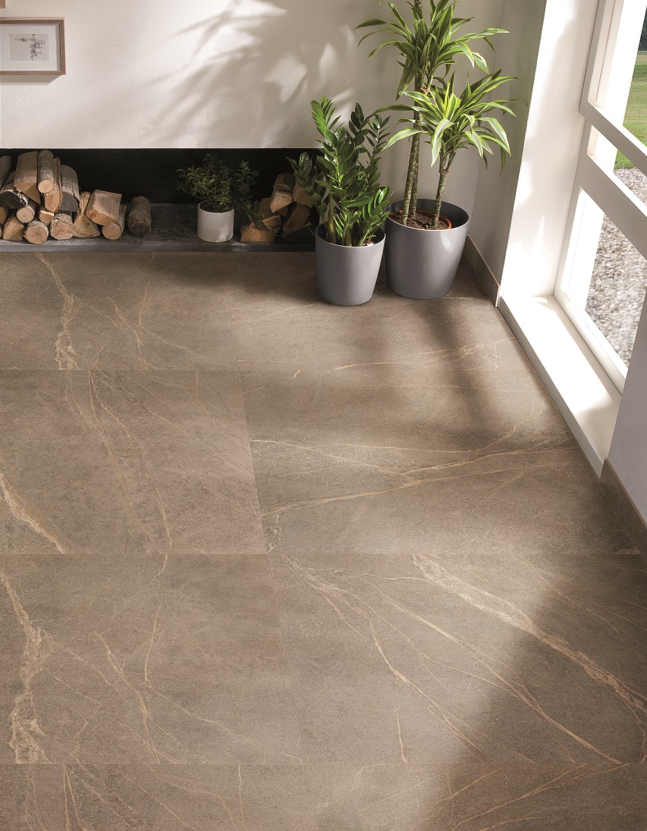 Fliese Speckstein-Optik beige matt Soap Stone Ivory Cercom